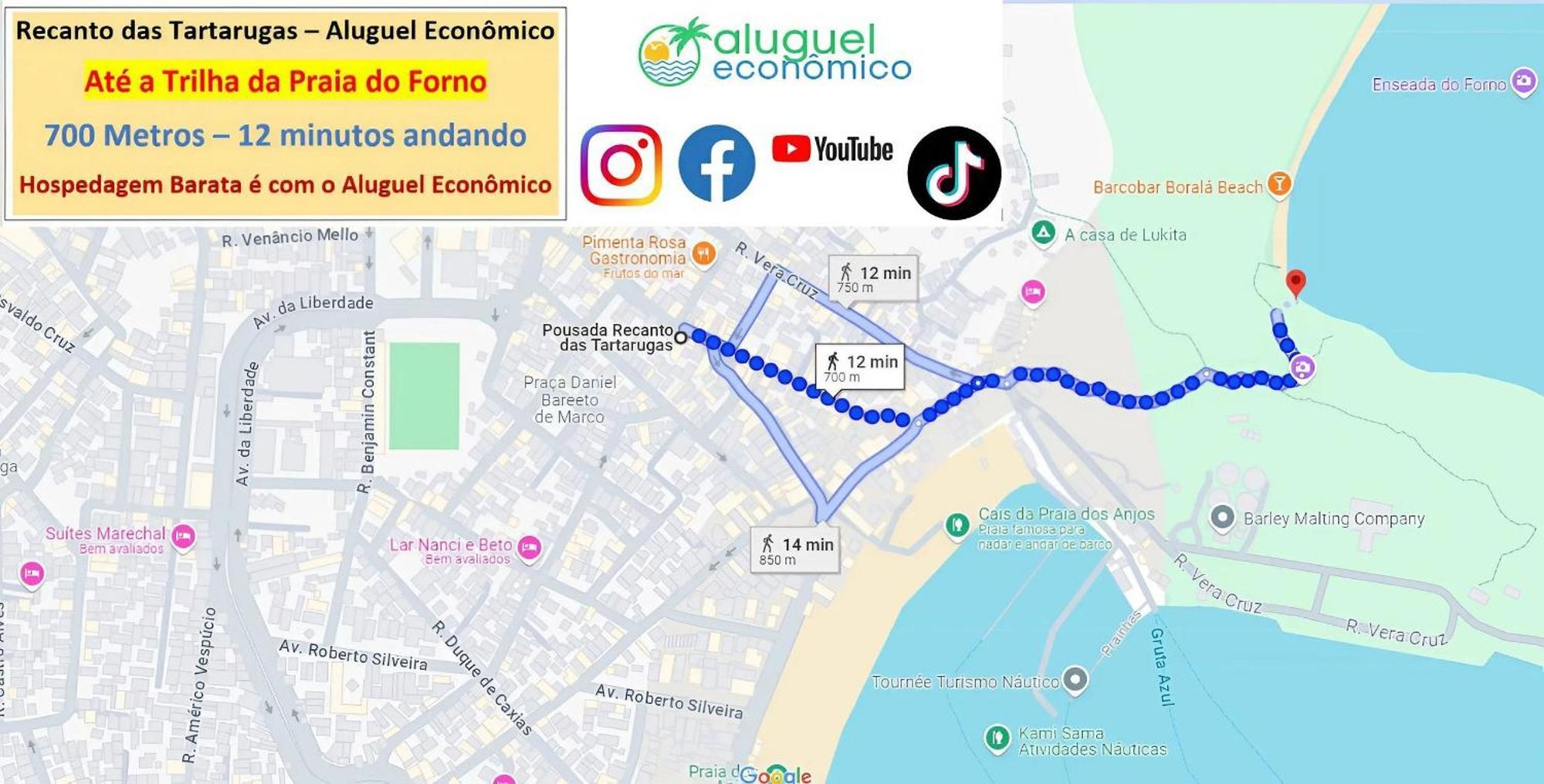 - Recanto Tartarugas - Aluguel Economico