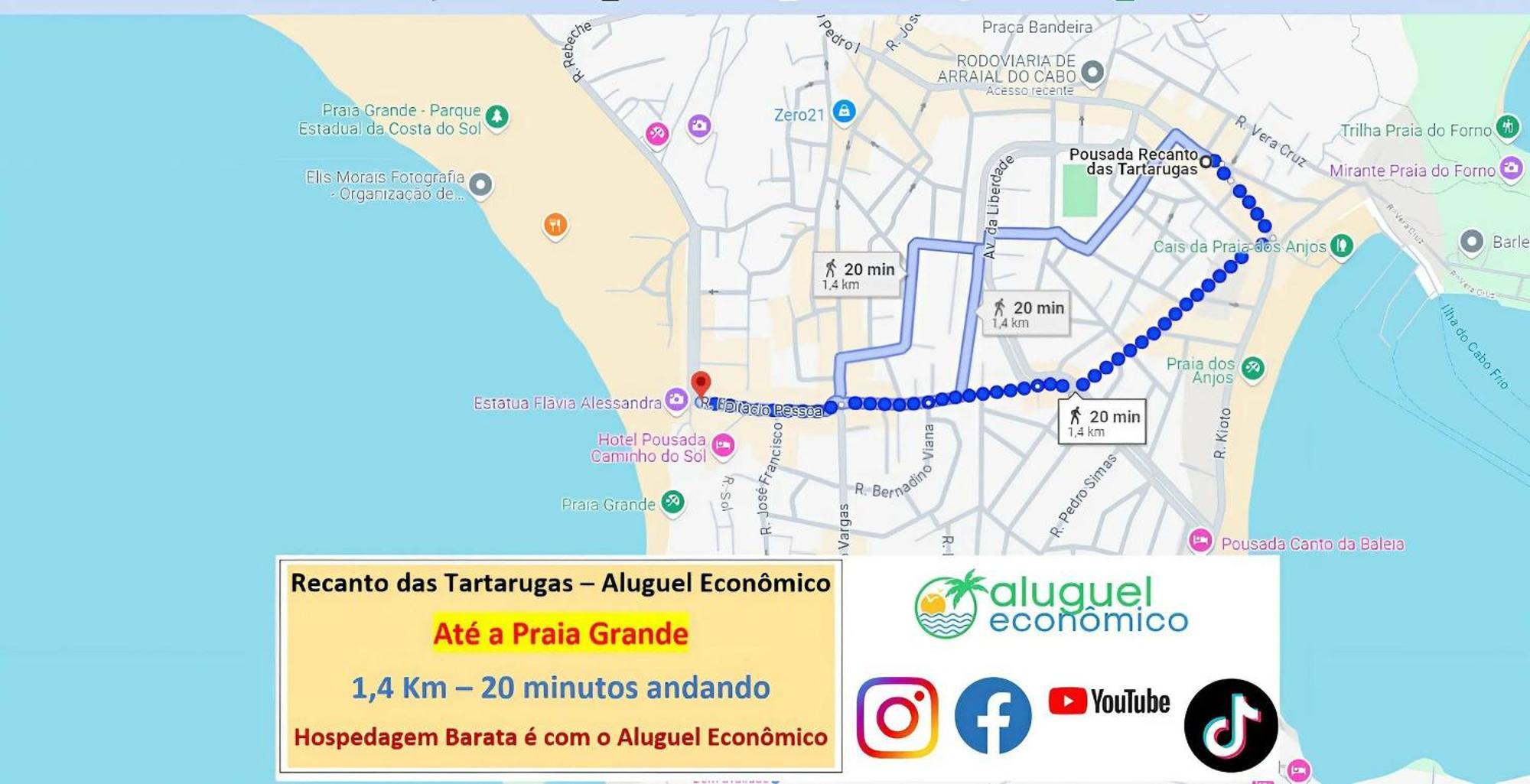公寓 - Recanto Tartarugas - Aluguel Economico