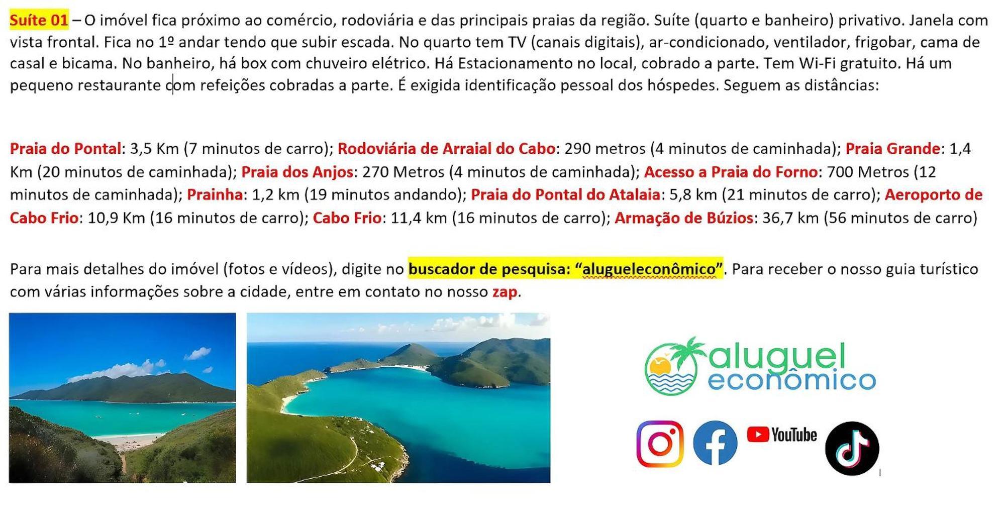 - Recanto Tartarugas - Aluguel Economico 公寓